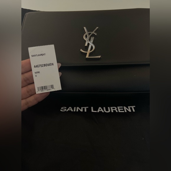 YSL Saint Laurent Large Logo Flap Bag - Picture 11 of 11